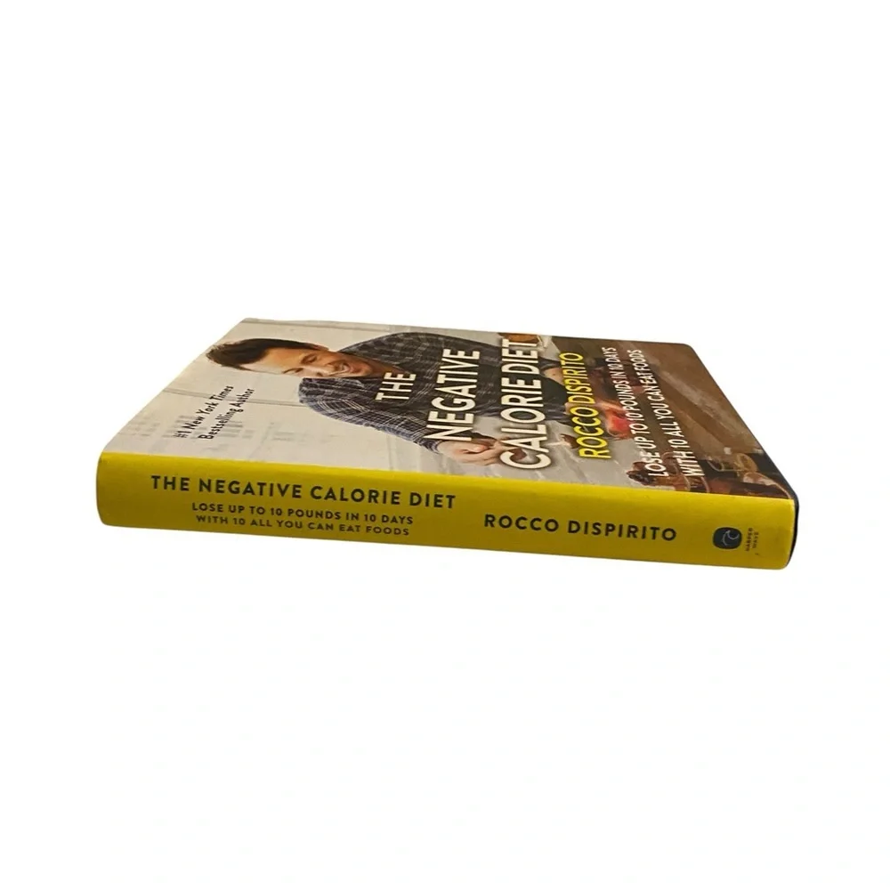 The Negative Calorie Diet by Chef Rocco Disport cook book Smoothies Salads Pizza